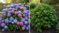 Por que é que a hortênsia não floresce: um erro que quase toda a gente comete